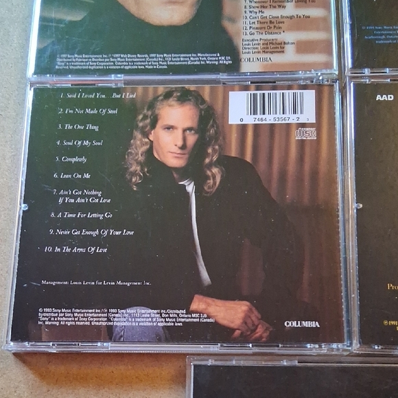 Michael Bolton CD Lot - Five Albums - Brown, Green, Gold, White - Picture 9 of 13